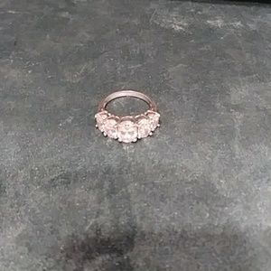 Silver cocktail ring size 6